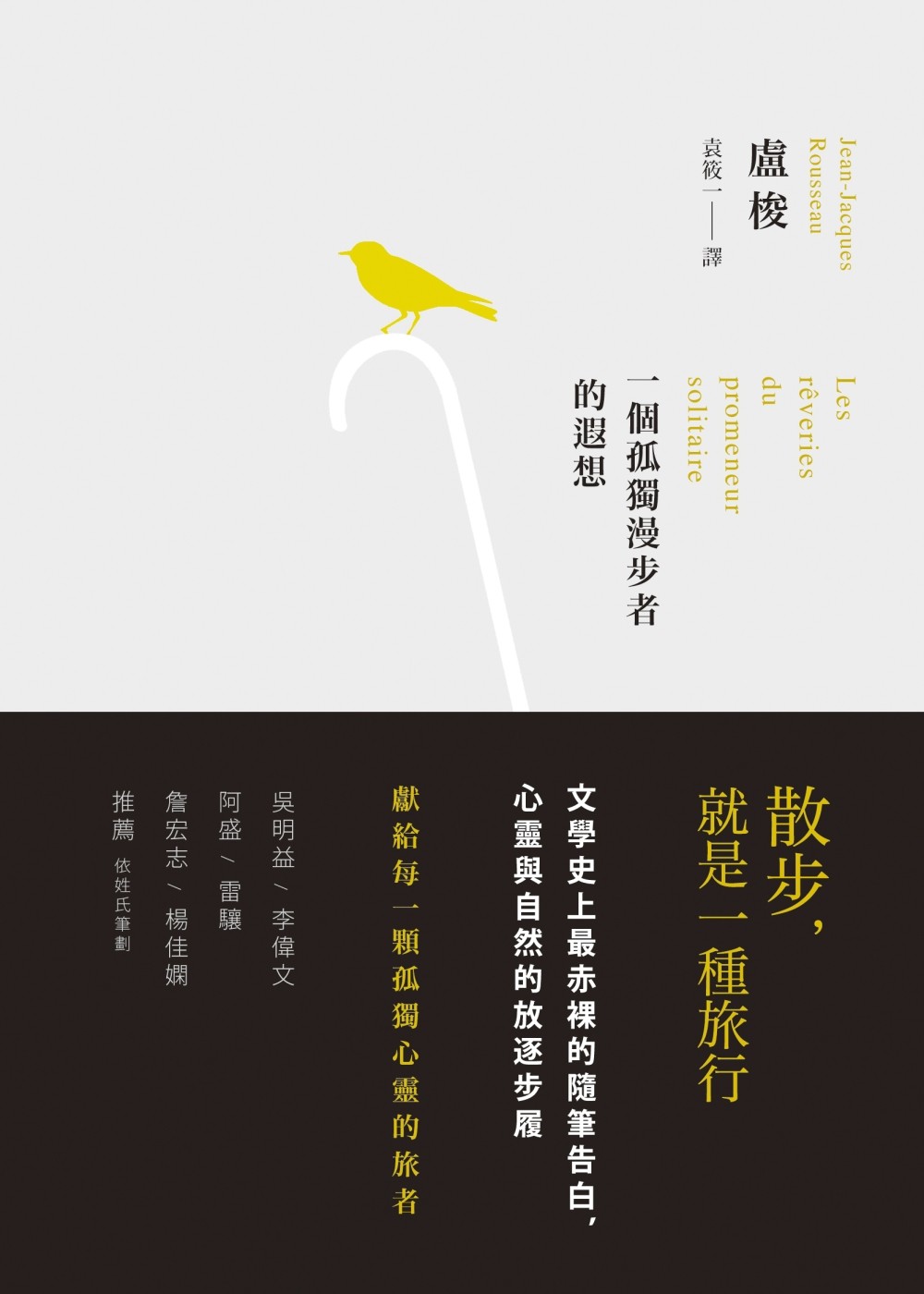 一个孤独漫步者的遐想